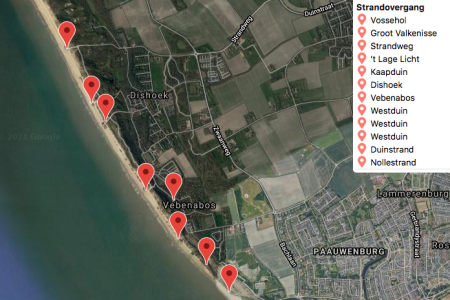 Dishoek Duinzicht Ligging